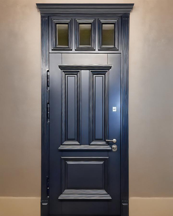 Дверь с верхней вставкой