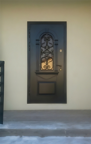 Стальная уличная дверь Стальная уличная дверь