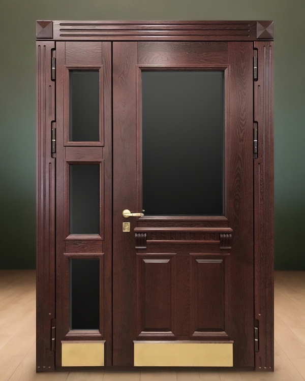 С остеклением и отбойниками