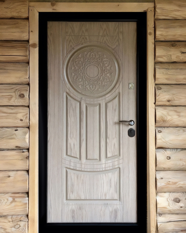 Входная непромерзающая дверь