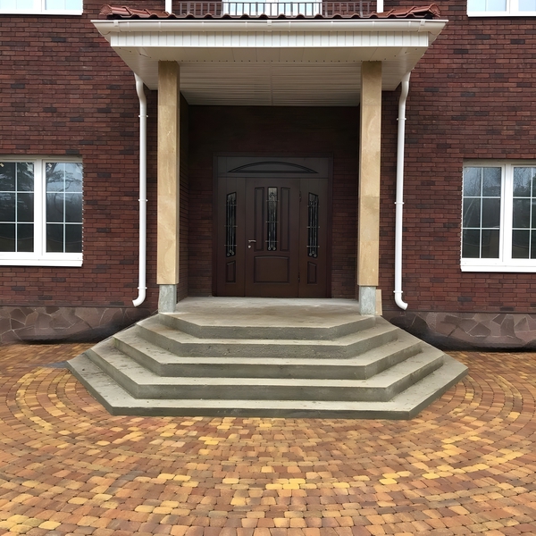 Входная группа в коттедже